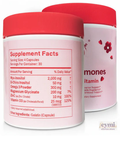 Happy Hormones Multivitamínicos 120