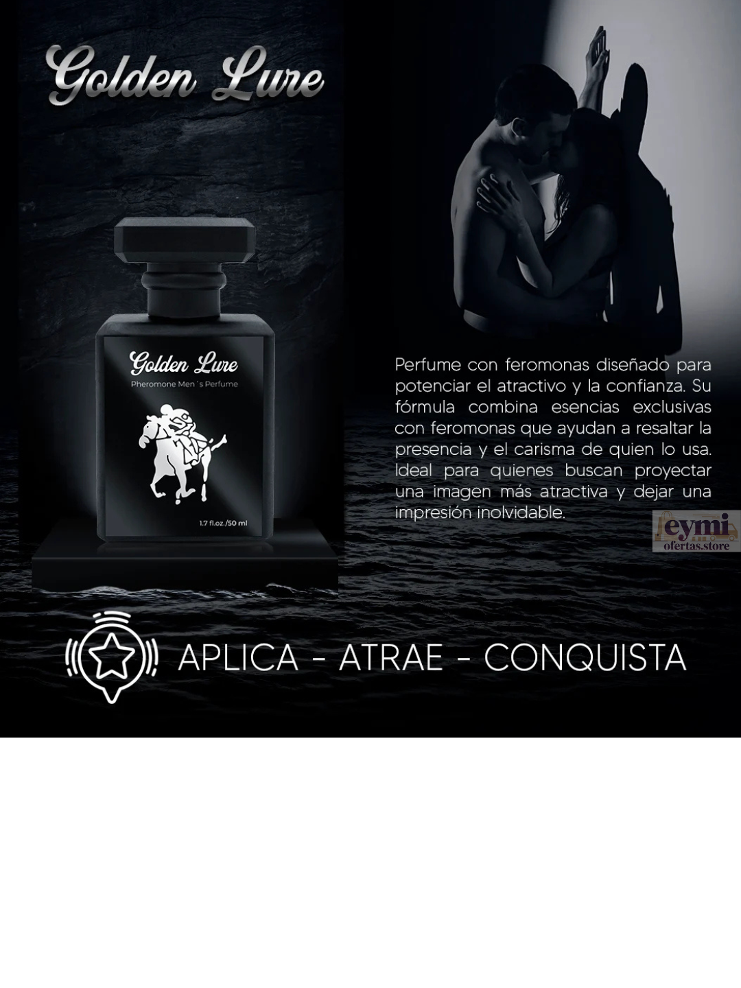 Golden Lure Perfume con Feromonas