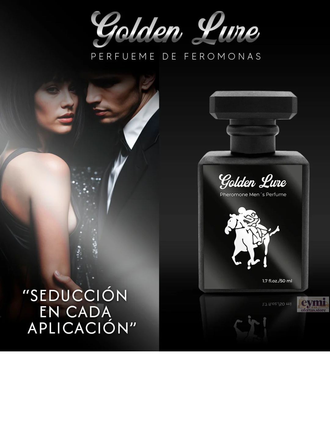 Golden Lure Perfume con Feromonas