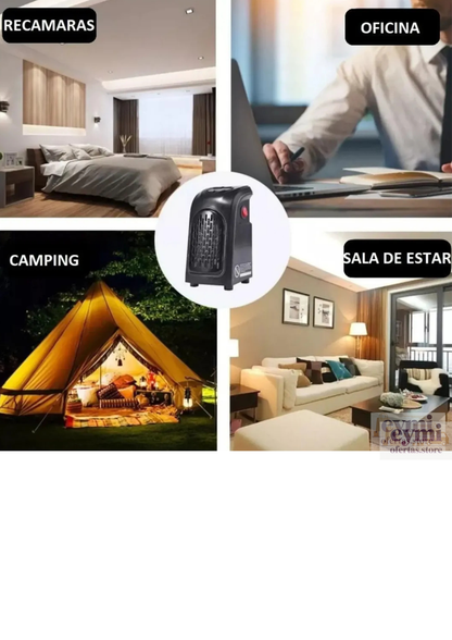 Calefactor eléctrico portátil de alta potencia