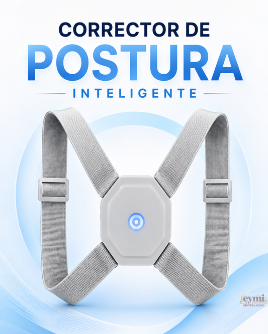 Corrector de postura inteligente con sensor