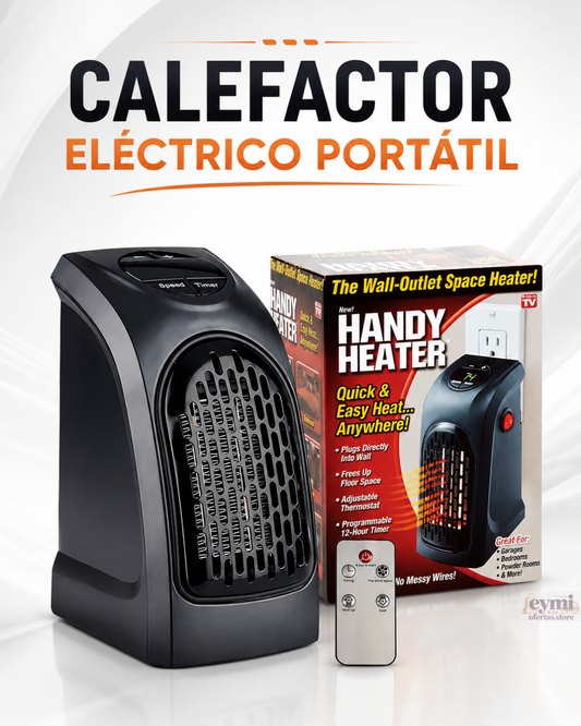 Calefactor eléctrico portátil de alta potencia