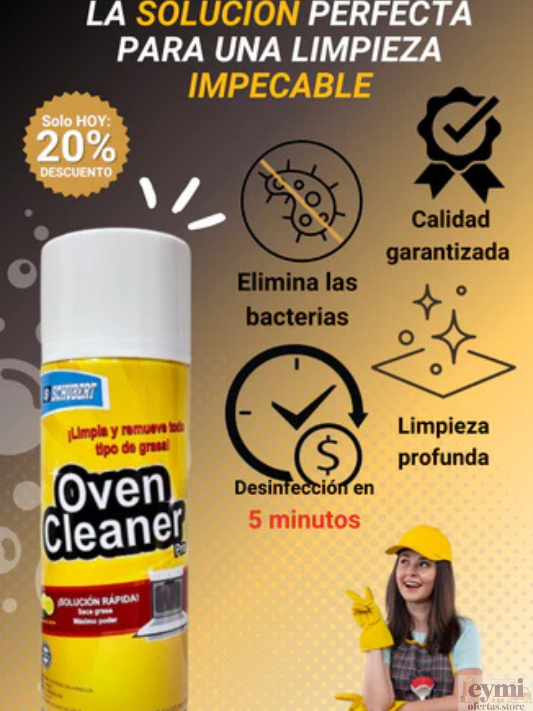 Quita grasa oven cleaner